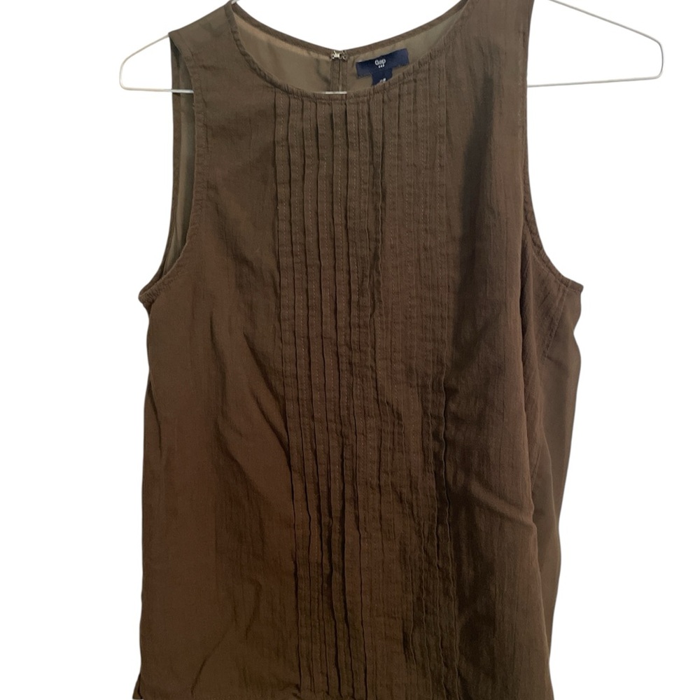 GAP Olive Sleeveless Tank Top